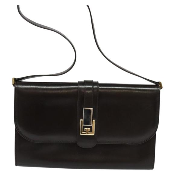 Gucci -- Brown Leather shoulder - Picture 1 of 10